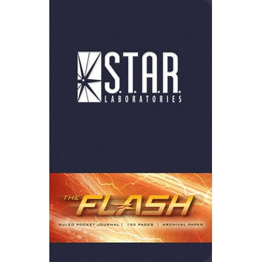 Comics: The Flash: S.T.A.R. Labs Ruled Pocket Journal (Hardcover)