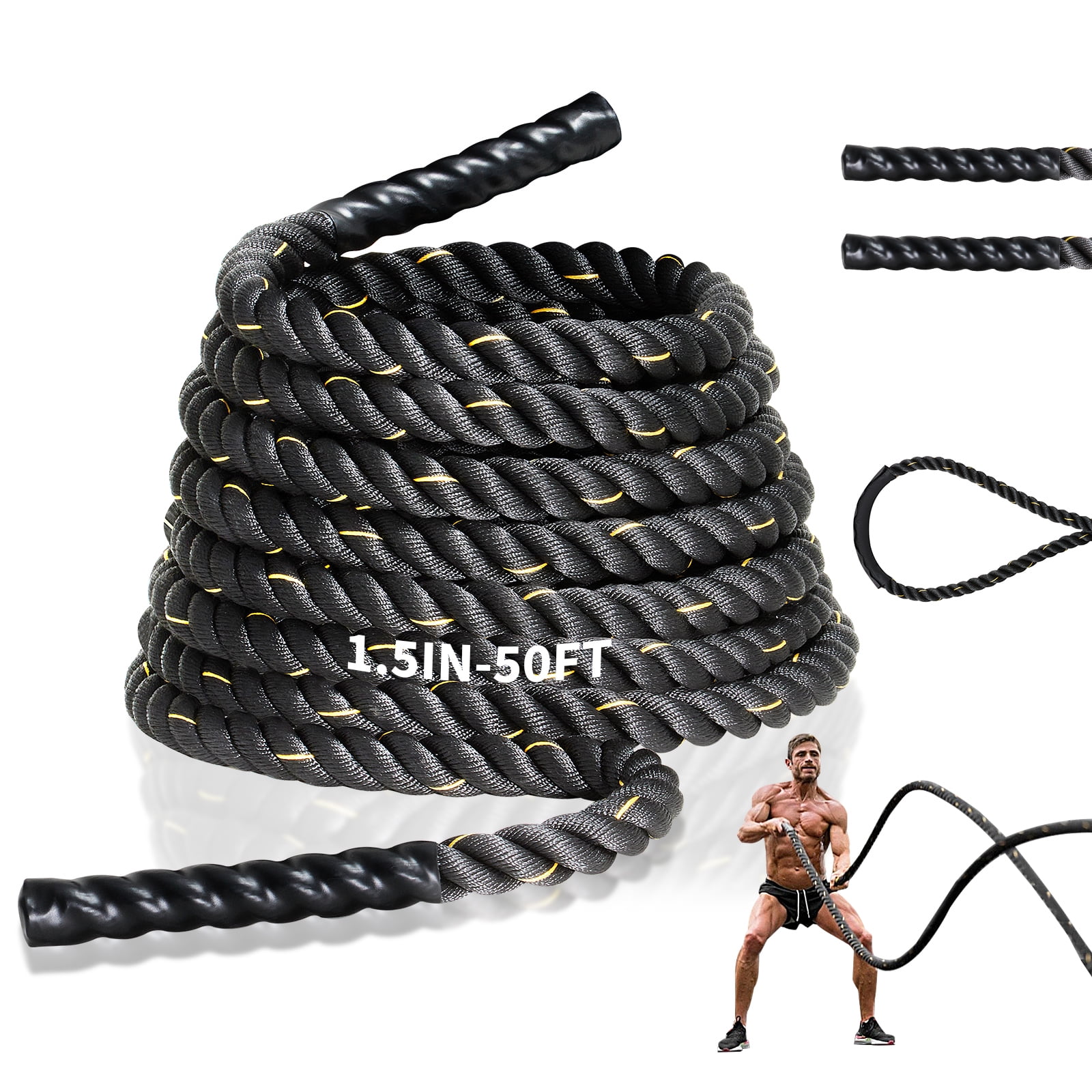 Gorilla Bar 38mm/50mm Workout Cross Fit Gym Training Battle Rope