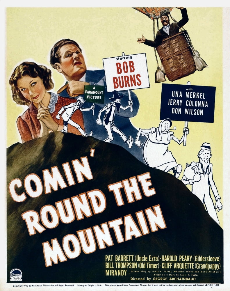 Comin Round The Mountain Canvas Art - (24 x 36)
