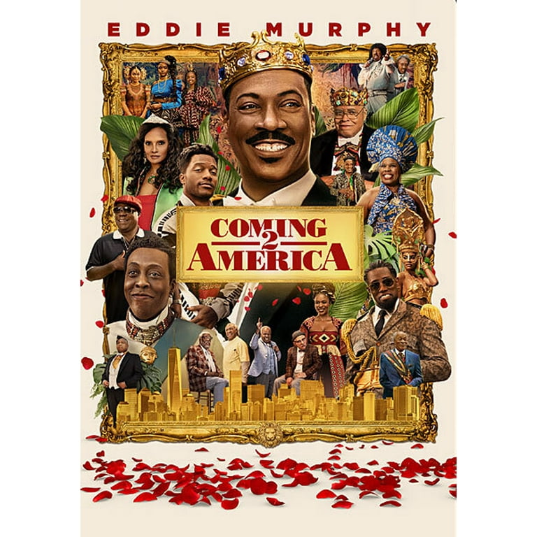 Coming 2 America Movie DVD by Paramount, Comedy-Genre - Walmart.com