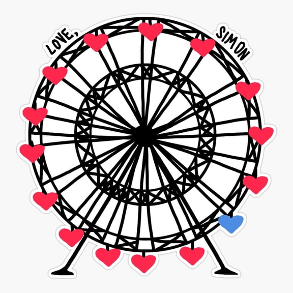 Coming Of Age Love Story Inspired Sticker