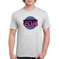 thumbnail image 1 of Coming Out Club Bubblegum Text T-Shirt Men -Smartprints Designs, Male Medium, 1 of 4