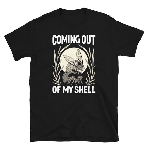 Shortest Insect Coming Out of My Shell Brood Insects Beehive Birds Short-Sleeve Unisex ...