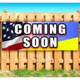thumbnail image 1 of Coming Soon 13 oz Vinyl Banner With Metal Grommets, 1 of 4