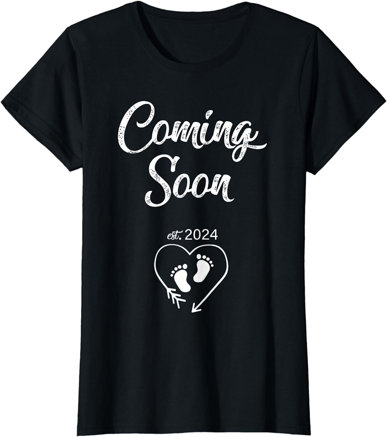 Coming Soon 2024 Pregnancy Announcement Mother's Day Mom TShirt