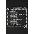 thumbnail image 1 of Coming Together Is A Beginning Keeping Together Is Progress Working Together Is Success: Employee Motivational Gifts (Paperback), 1 of 1