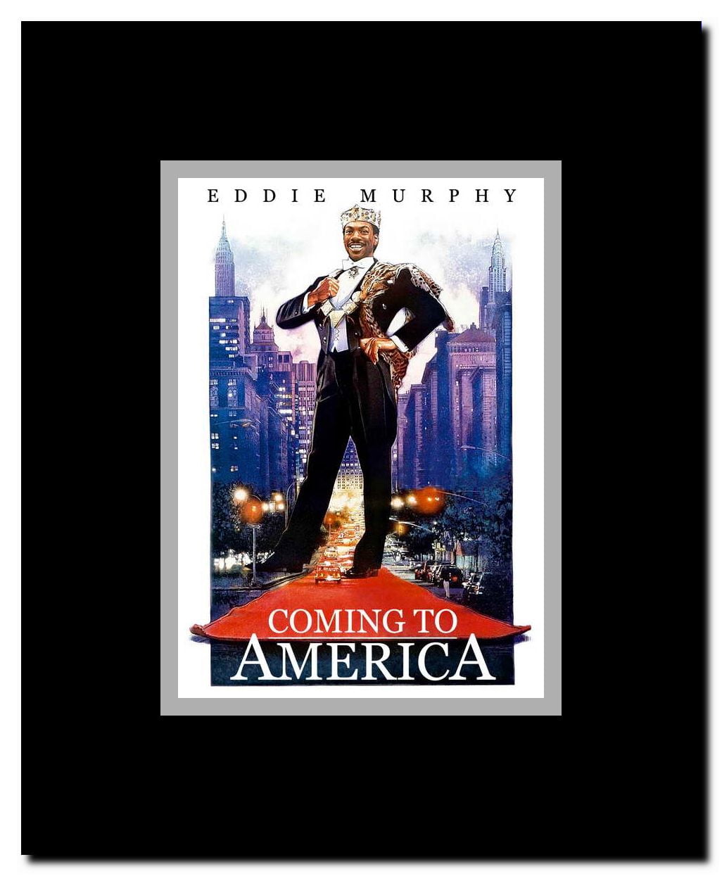 Coming to America Framed Movie Poster