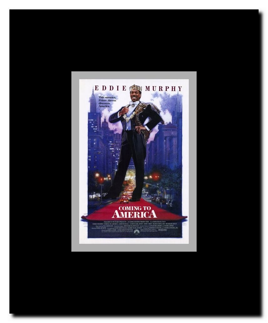 Coming to America Framed Movie Poster