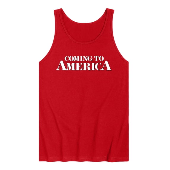 Coming to America - Title Logo - Men's Sleeveless Graphic Tank