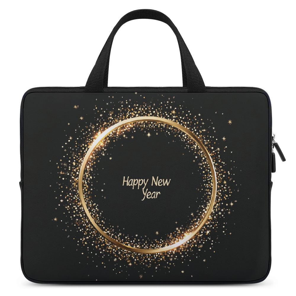 Comio Happy New Year 2025 Laptop Handle Bag Computer Protect Case ...