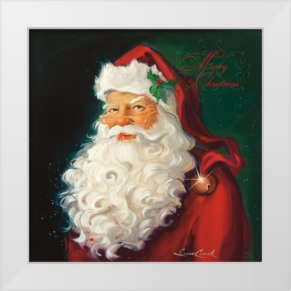 Comish, Susan 15x15 White Modern Wood Framed Museum Art Print Titled - Merry Christmas