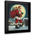 thumbnail image 1 of Comish, Susan 15x18 Black Modern Framed Museum Art Print Titled - Up On The Rooftop, 1 of 5