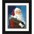 thumbnail image 1 of Comish, Susan 15x18 Black Ornate Wood Framed with Double Matting Museum Art Print Titled - Berry Christmas, 1 of 4