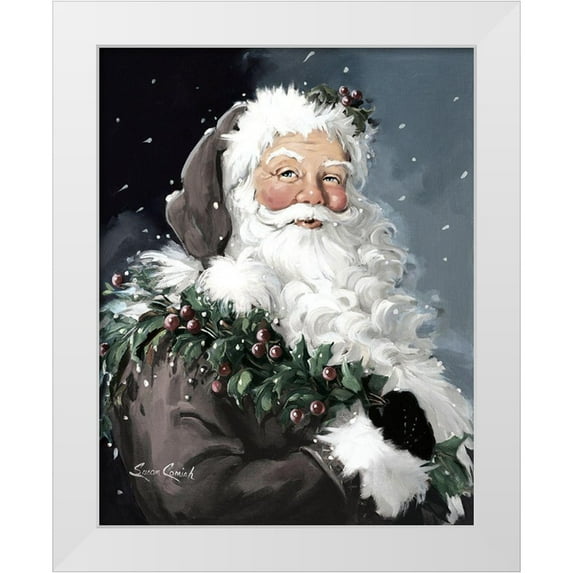 Comish, Susan 15x18 White Modern Wood Framed Museum Art Print Titled - BerryChristmas Colorized