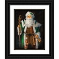 thumbnail image 1 of Comish, Susan 25x32 Black Ornate Wood Framed with Double Matting Museum Art Print Titled - Mountainland Santa, 1 of 4