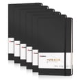 thumbnail image 1 of Comix Hardcover Notebooks,Lined Journal for Writing,Black 240 Pages, 5.4 x 8.3 inch 6Pack, 1 of 9