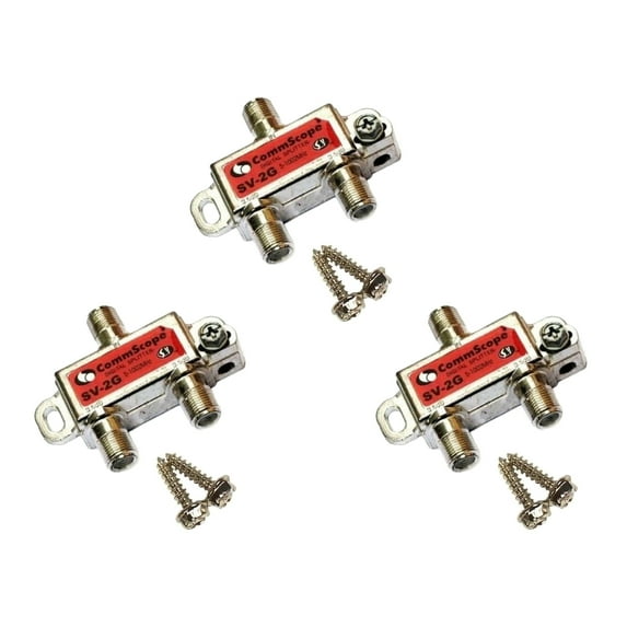 CommScope Home Connect Digital Splitter SV-2G Commscope (Pack of 3)