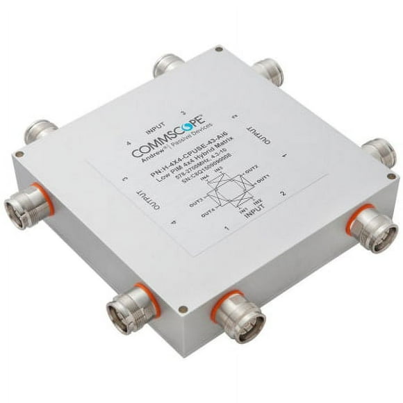 CommScope Low PIM 4x4 High Power Hybrid Matrix 555?2700 MHz