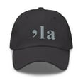 thumbnail image 1 of Comma LA Hat, Kamala Harris Embroidered Baseball Cap, Harris For President Hat, Kamala Harris 24 Hat, Cotton Adjustable Buckle Dad Hat (Dark Grey), 1 of 6