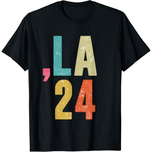 Comma La 24 - Kamala 2025 Fun Retro Style T-Shirt