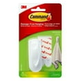 thumbnail image 1 of Command 17005-HWES Spring Clips with 2 Medium Strips, White, 1 of 1