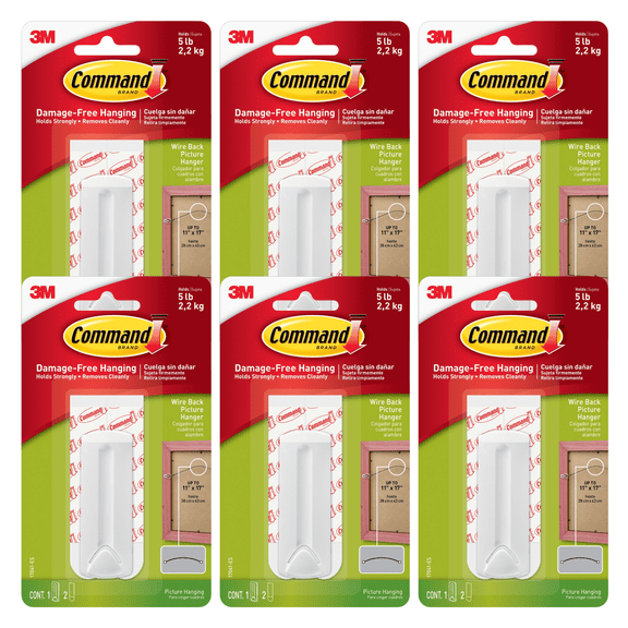 3M Command Wire Back Adhesive Picture Hanger