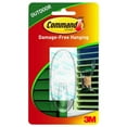 thumbnail image 1 of Command 17093CLR-AWES Window Hook, Outdoor, Foam Strip, Clear, Large - Quantity 4, 1 of 1