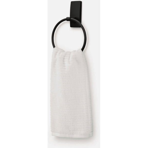 Command 3M Metal Towel Ring - Pack of 2 Concealed-Screw Wall-Mount, Coordinated Bath Collection