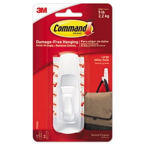 Command 6-packages of 5 lb Capacity Hook 17003ES