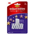 thumbnail image 1 of Command Adjustable Repositionable Hooks, 4 Hooks, 8 Strips, 1 of 11
