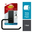thumbnail interactive-video image 1 of Command Bath Matte Black Toilet Paper Holder, 1 Toilet Paper Holder, 2 Strips, 1 of 13