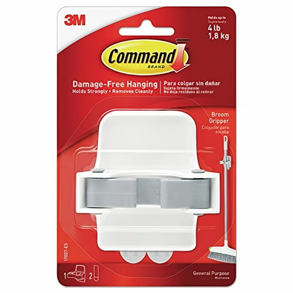 Command Broom Gripper (Pack of 5)