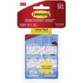 thumbnail image 1 of Command Clear Mini Wall Hooks - Adhesive Plastic, Clear - 6 Pack, 1 of 1