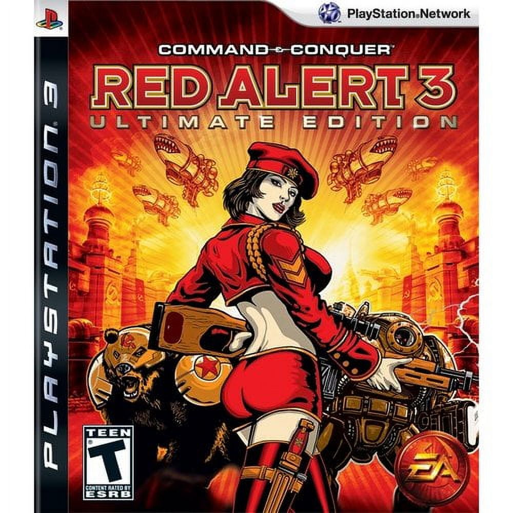 Command & Conquer Red Alert 3 Video Game for Playstation 3