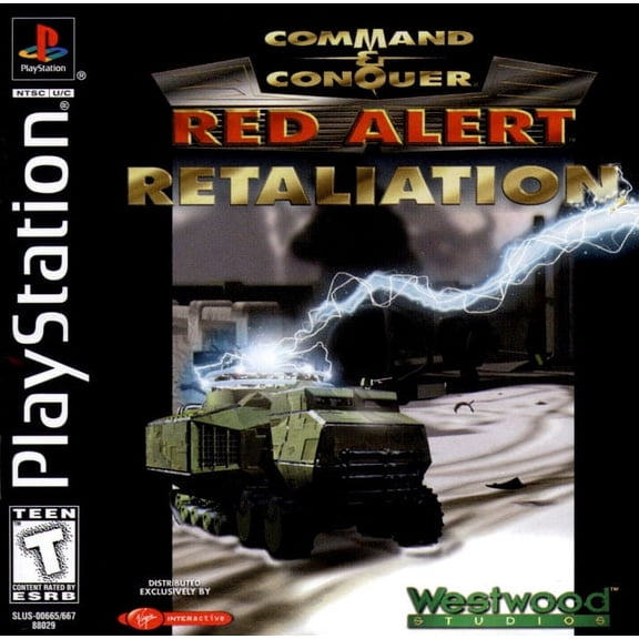 Pre-Owned Command & Conquer Red Alert Retaliation- Playstation PS1