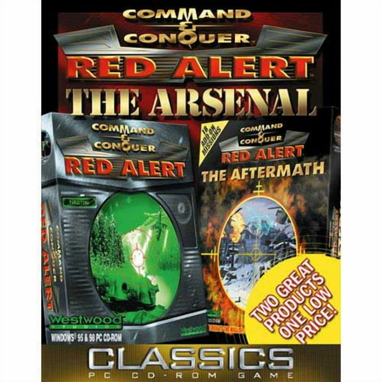 【中古】Command & Conquer: Red Alert - The Domination Pack (輸入版) Command & Conquer: Red Alert -- The Arsenal PC - Walmart.com