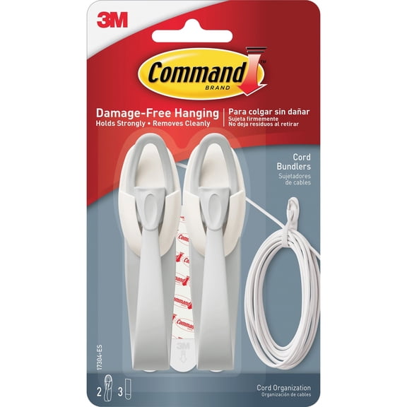 3M Command Cord Bundler Hook with Adhesive