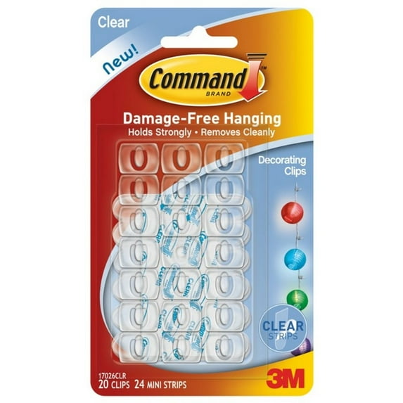 Command Decorating Clips (Pack of 20)