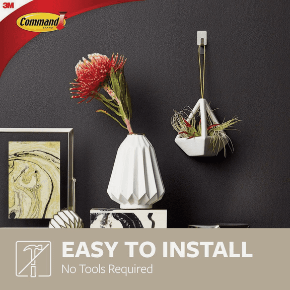 Command Decorative Adhesive Hook - Single Pack