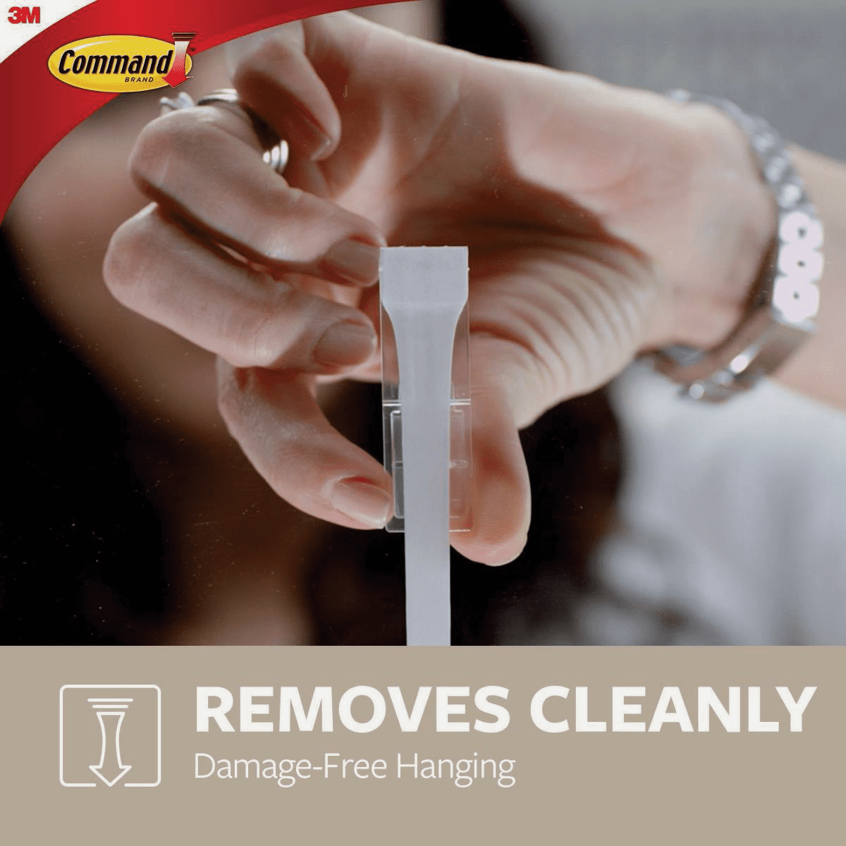 Command Decorative Double Adhesive Hook - Pack of 12 — Residential Use, Standard Application