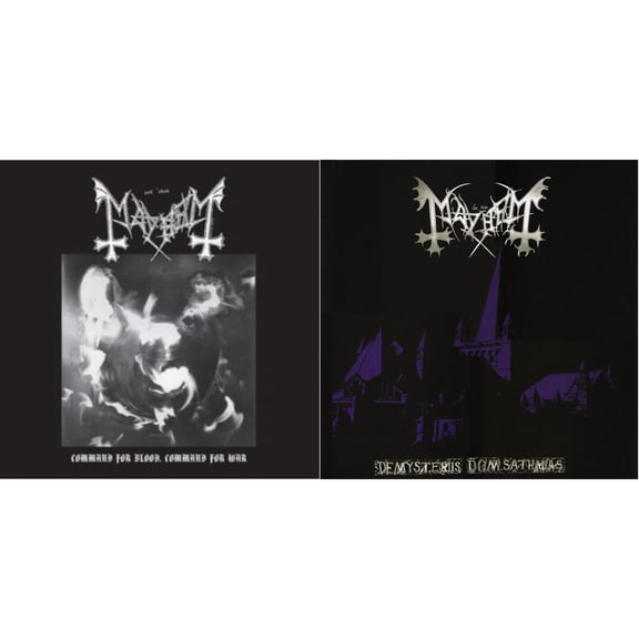 Command For Blood, Command For War (2LP) & De Mysteriis Dom Sathanas (Purple LP Vinyl)