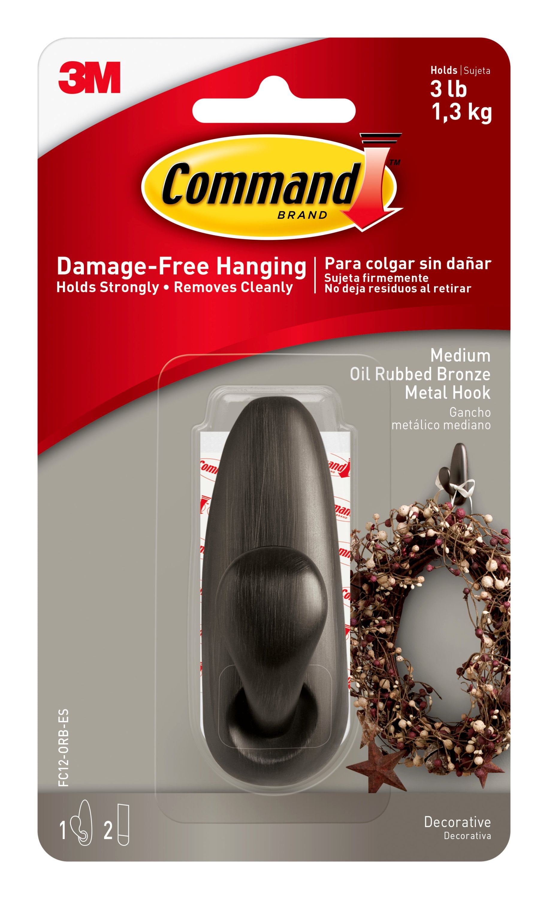 Command Coat Hooks in Hooks Walmart