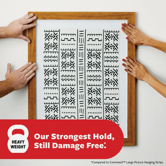 Command Heavy Weight Picture Hanger Strips - Single Pack Residential Use, Standard Application