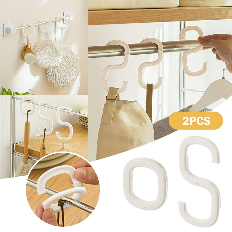 Command Hooks S Type Multi Function Hook Snap On Folding Hook Household Portable Car Rear Seat Rail Hook For Kitchen Wardrobe Bathroom Outdoor Walmart