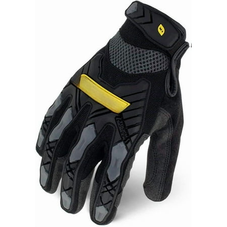 Command Impact Work Gloves with Conductive Fingertips for Touchscreen Use, Reinforced Palm Protection, and Machine-Washable Design