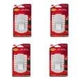 thumbnail image 1 of Command Jumbo Utility Hook 1 Hook 4 Strips White, 4 Pack, 1 of 7