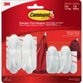 thumbnail image 1 of Command, MMM170812VPES, Small/Medium Designer Hook Value Pack, 4 / Pack, White, 1 of 4