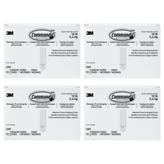 Command Medium Picture Hanging Strips 17201-S132NA