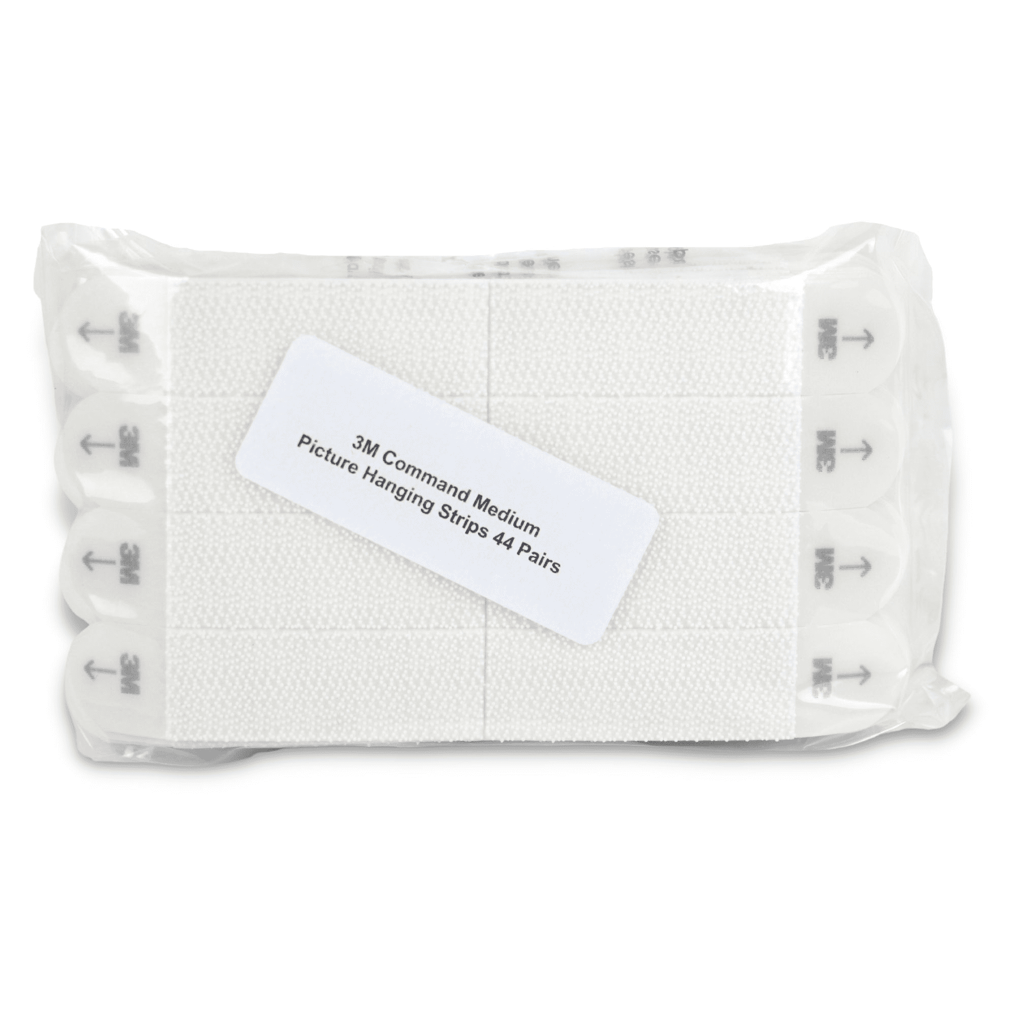 Command Medium Picture Hanging Strips [Removable]: 44 pairs / loose in bag (White)