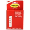 thumbnail image 1 of Command Medium Refill Strips 12/Pkg-White, 1 of 6
